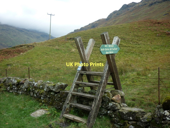 Photo 6"x4" The path starts here for Ben More Stob Invercarnaig c2011