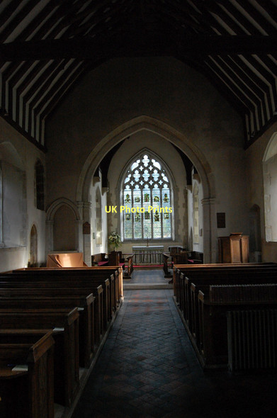 Photo 6"x4" Interior of St John the Baptist Church, Ripe Eckington Corner c2011