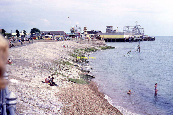 Photo 6"x4" Looking towards the fairground Old Portsmouth c1984