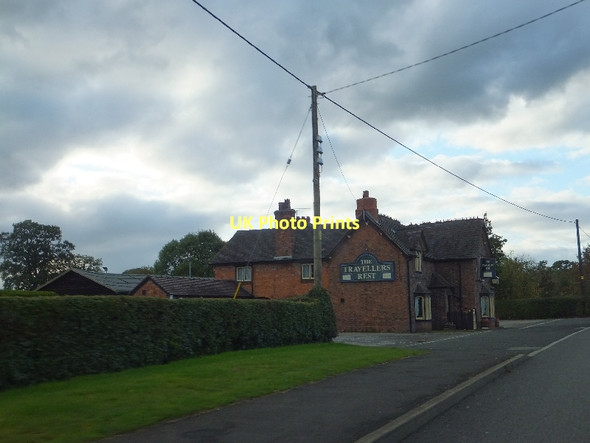 Photo 6"x4" The Traveller's Rest public house Alpraham c2011