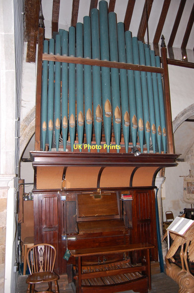 Photo 6"x4" Organ in St Mary Magdalene's Church, Wartling Wartling c2011