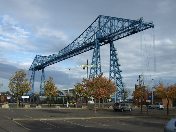 Photo 6"x4" Middlesbrough Transporter Bridge Port Clarence c2011