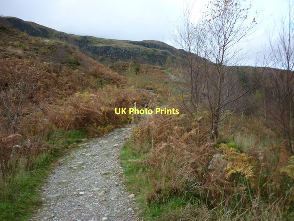 Photo 6"x4" Walking up Ben Ledi St Bride's Chapel c2011