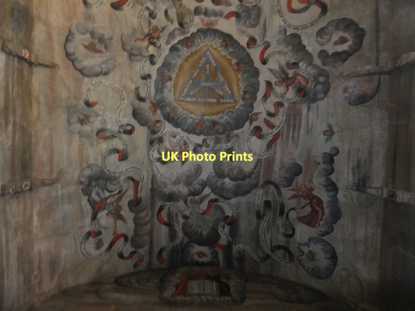 Photo 6"x4" Chancel ceiling of St Mary the Virgin church Bromfield\/SO4876 c2011