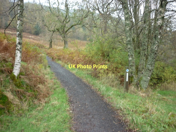 Photo 6"x4" Walking the Rob Roy Way Strathyre\/NN5617 c2011