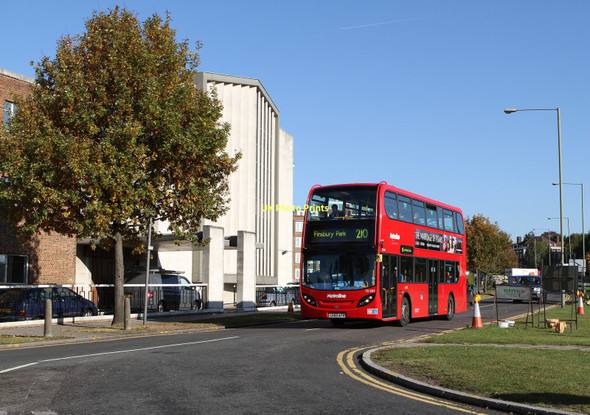 Photo 6"x4" On Diversion Hendon\/TQ2389 c2011