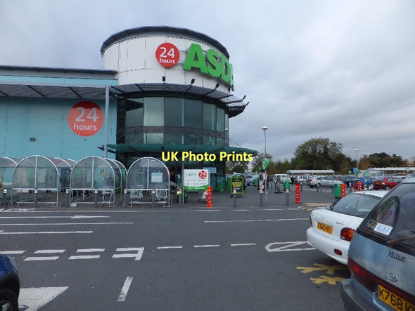 Photo 6"x4" Asda superstore Hereford c2011