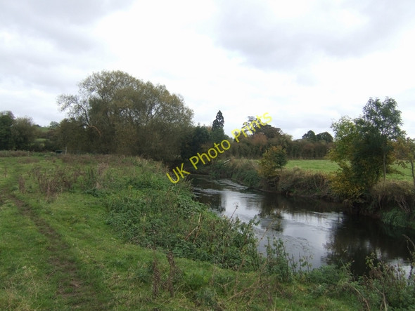 Photo 6"x4" River Trent looking upstream at Burston Bridge Burston\/SJ9430 c2009