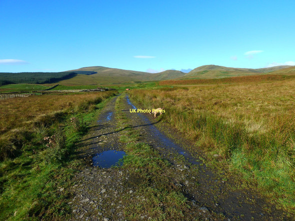 Photo 6"x4" En Route for Queensberry Peat Hill\/NT0101 c2011