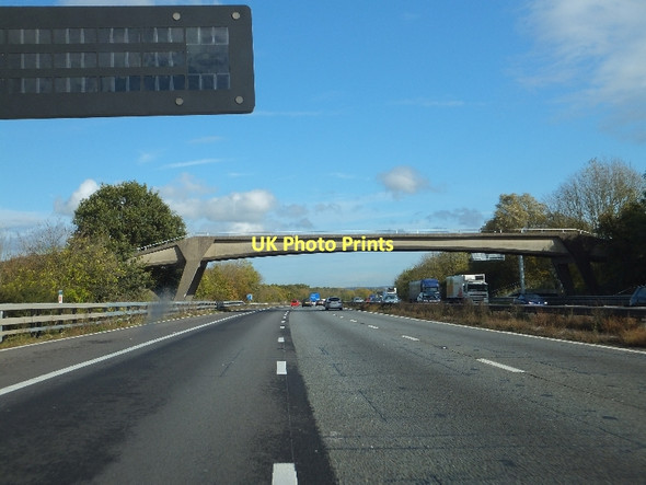 Photo 6"x4" Paley Street bridge over M4 (bridleway and farm track) Paley Street c2011
