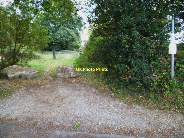 Photo 6"x4" Orange Way in Devon and Torbay (141) Chudleigh Knighton c2011