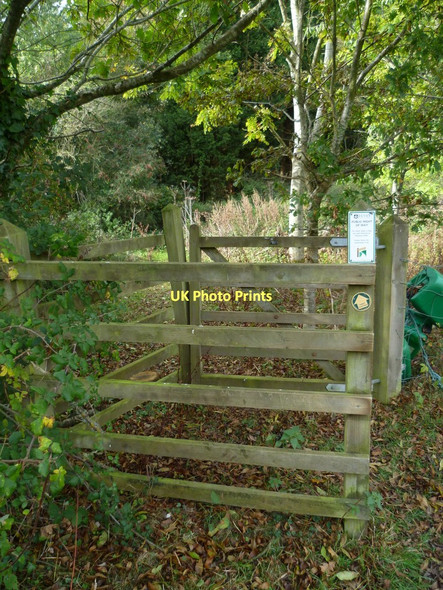 Photo 6"x4" Orange Way in Devon and Torbay (154) Chudleigh c2011