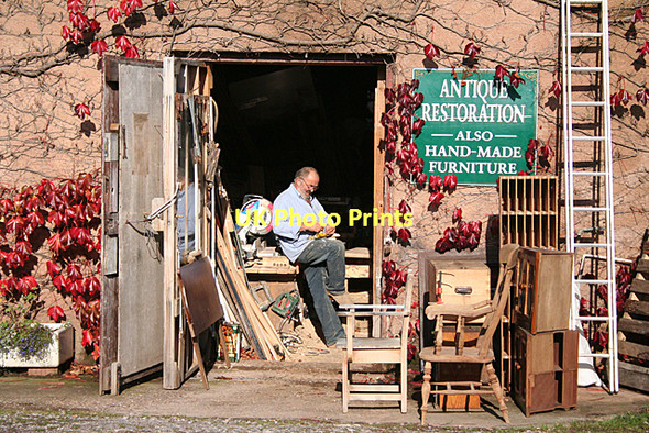 Photo 6"x4" Cullompton: Antique Restoration Colebrook c2011