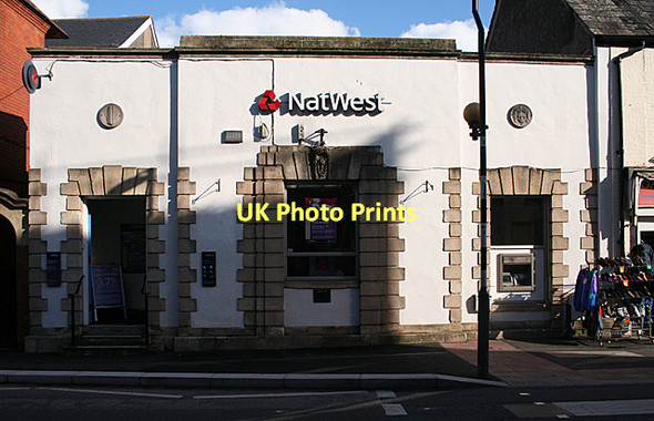 Photo 6"x4" Cullompton: Nat West Bank plc Cullompton c2011