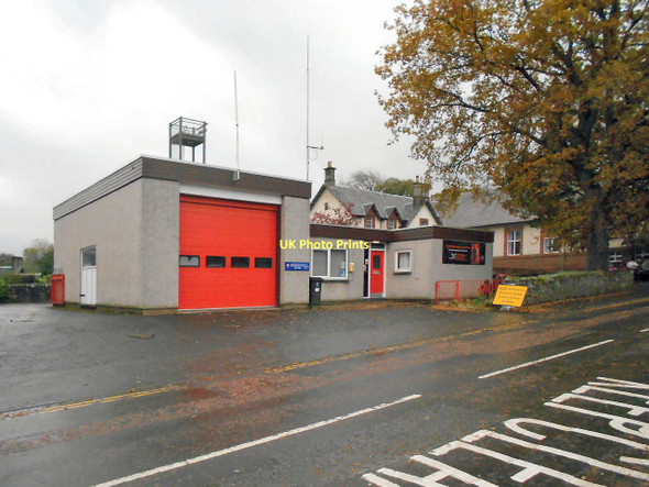 Photo 6"x4" Aberfeldy Fire Station Aberfeldy c2011