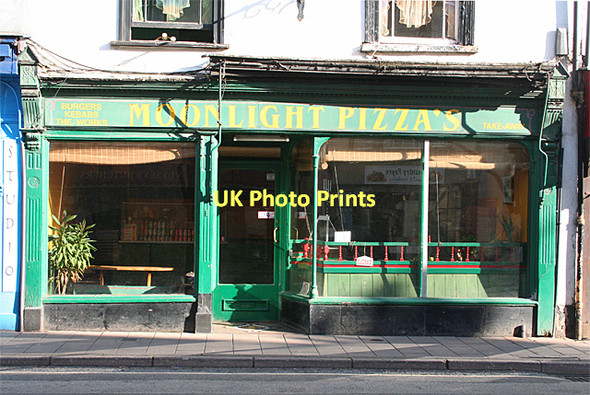 Photo 6"x4" Cullompton: Moonlight Pizza's Cullompton c2011