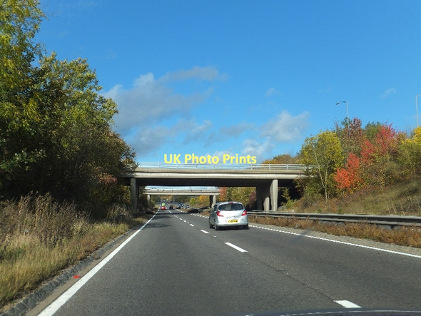 Photo 6"x4" Bridges carrying A4155 over A404 with autumn colour Marlow\/SU8586 c2011