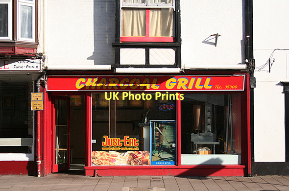 Photo 6"x4" Cullompton: Charcoal Grill Cullompton c2011