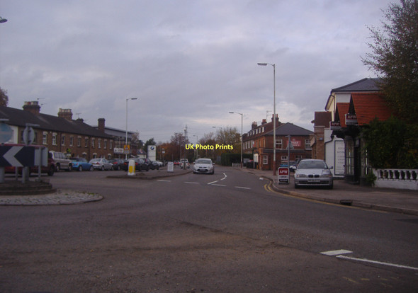 Photo 6"x4" Roundabout on Portsmouth Road, Cobham Cobham\/TQ1160 c2011