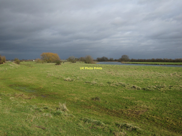 Photo 6"x4" Ouse Fen Wash Church End\/TL3770 c2011