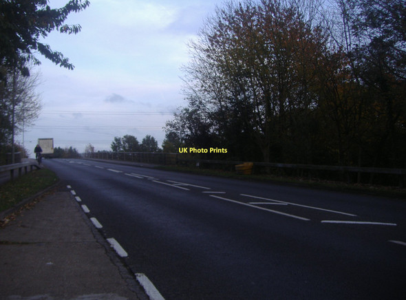 Photo 6"x4" Parvis Road crossing the M25, Byfleet Byfleet c2011