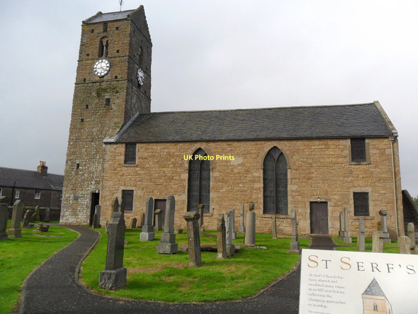Photo 6"x4" Church of St Serf, Dunning Dunning c2011
