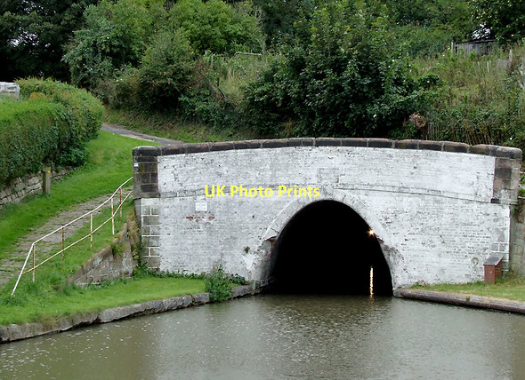 Photo 6"x4" Barnton Tunnel east portal, Cheshire Northwich c2011 P1