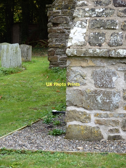 Photo 6"x4" Benchmark on the wall of St Edith church Eaton\/SO5090 c2011