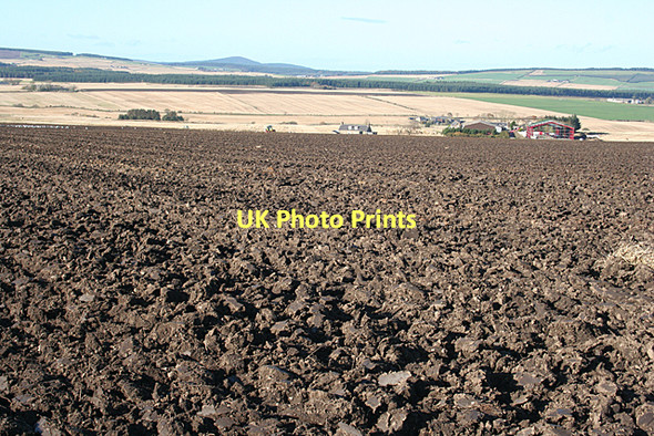 Photo 6"x4" Ploughing near Loanhead Cornhill\/NJ5858 c2011