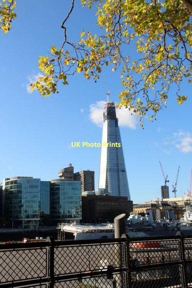 Photo 6"x4" The Shard from the Tower of London London c2011