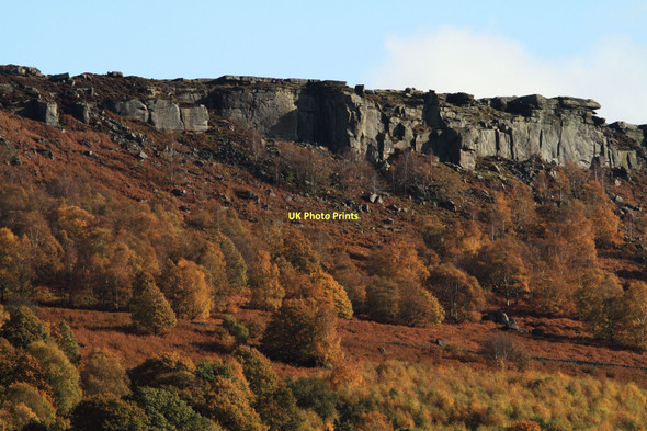 Photo 6"x4" Curbar Edge Calver Sough c2011