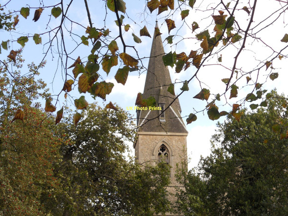 Photo 6"x4" Bell tower of All Saints Church Cranham Essex Upminster c2011