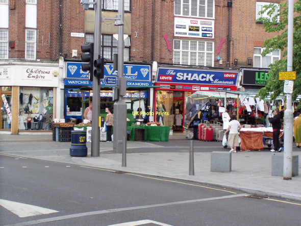 Photo 6"x4" Walthamstow Market (High Street) Walthamstow c2007