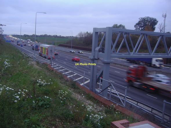 Photo 6"x4" The M25 from Chalfont Lane, West Hyde West Hyde\/TQ0391 c2011
