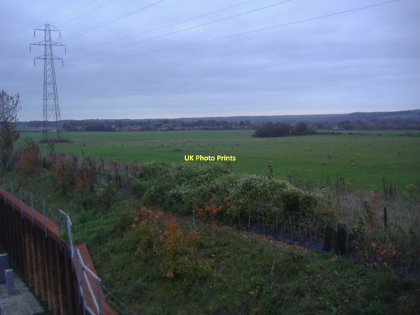 Photo 6"x4" Fields by the M25, West Hyde West Hyde\/TQ0391 c2011