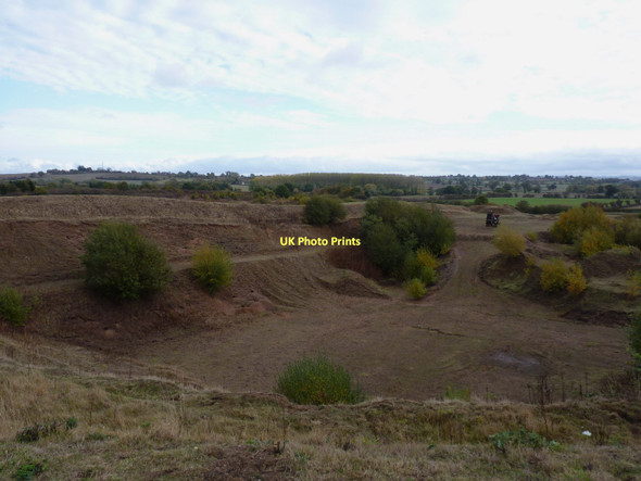 Photo 6"x4" Morville gravel pit Morville Heath c2011
