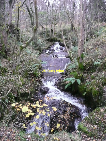 Photo 6"x4" Burn flowing from Sr\u00c3\u00b2n Mh\u00c3\u00b2r Tressair c2011