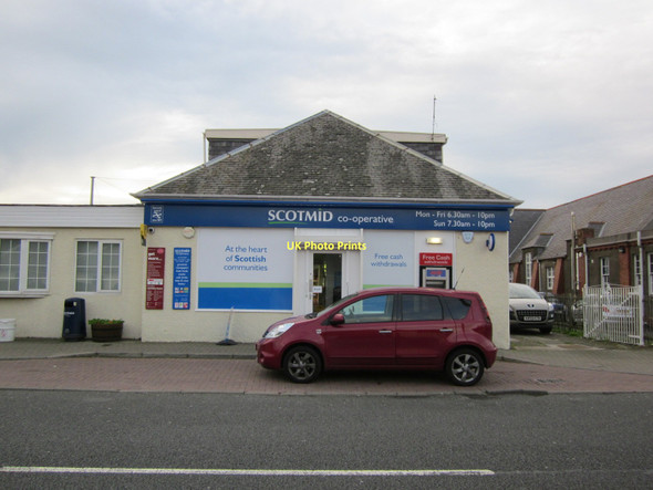Photo 6"x4" Scotmid co-operative Ballantrae c2011