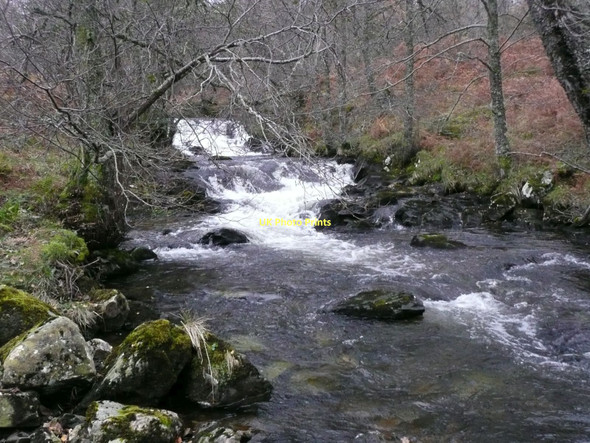 Photo 6"x4" Waterfalls on the Allt Kynachan Tummel Bridge c2011