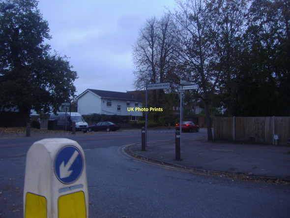 Photo 6"x4" Northwood Road at the junction of Breakspear Road North Harefield\/TQ0590 c2011