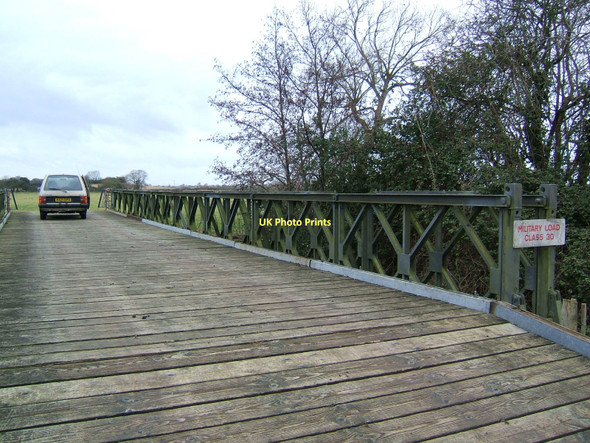 Photo 6"x4" Bailey Bridge across the River Yeo Northover\/ST5223 c2007
