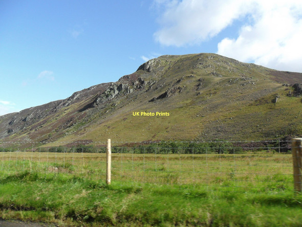Photo 6"x4" Peak above Sma' Glen Clach Ossian c2011