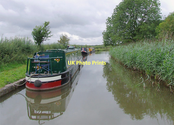 Photo 6"x4" Trent and Mersey Canal north of Acton Bridge, Cheshire Acton Bridge c2011