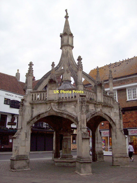 Photo 6"x4" Salisbury Market Shelter Salisbury c2011