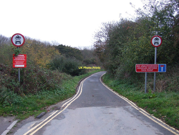 Photo 6"x4" Track to South Landing Flamborough c2011