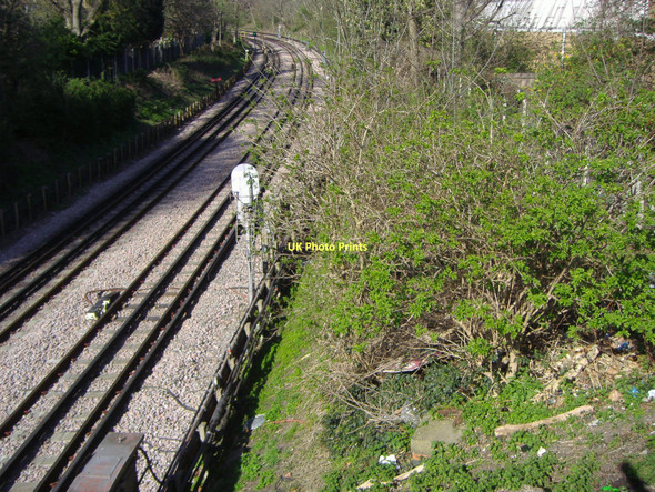 Photo 6"x4" The Piccadilly Line between Ealing Common and Park Royal Acton\/TQ2080 c2007