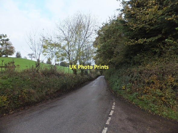 Photo 6"x4" The road to Feniton from Buckerell Cross Alfington c2011