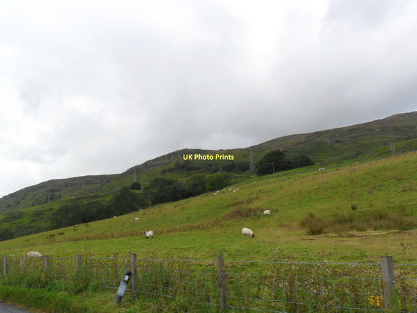 Photo 6"x4" Upland scenery at Morenish Milton Morenish c2011