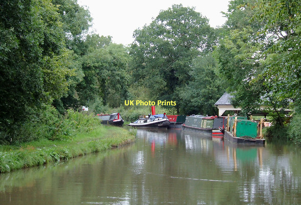Photo 6"x4" Narrowboats near Preston Brook Tunnel, Cheshire Dutton c2011