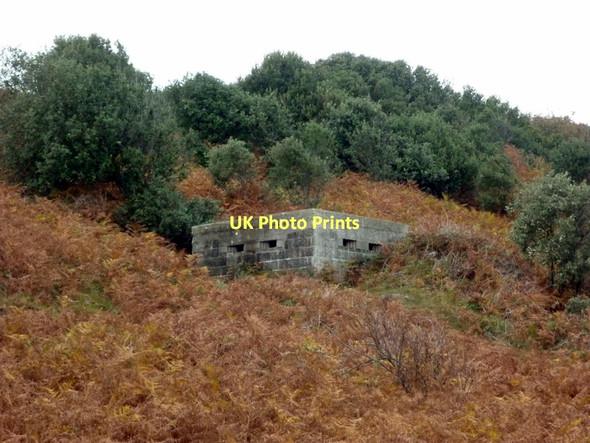 Photo 6"x4" A pillbox at Gunton Cliff Corton\/TM5497 c2011